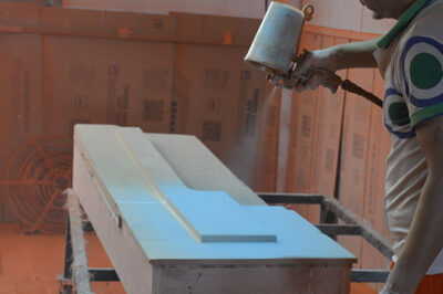 产品和模具易打磨胶衣的区别？