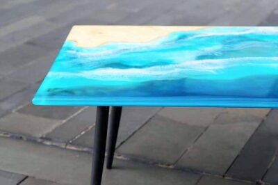 简单介绍下什么是树脂河流桌？