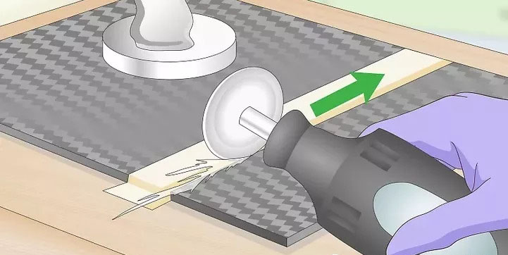 切割碳纤维板