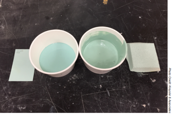 胶衣颜色匹配和控制（胶衣色差范围的最佳控制）