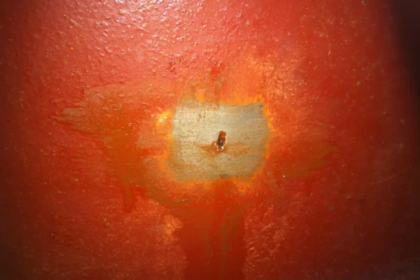 油轮水密舱壁堵漏油图例（舱壁漏点涂层材料快速修复）