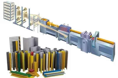 玻璃钢拉挤成型的制作过程