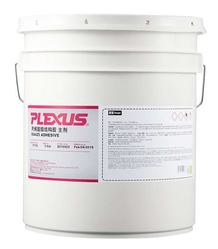 普莱克斯MA425结构胶粘剂 Plexus双组分丙烯酸酯胶黏剂