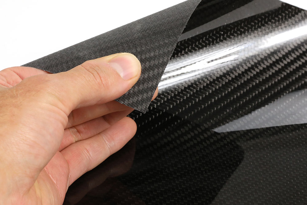 碳纤维单板0.25mm（柔性弹性碳纤维饰面板材）