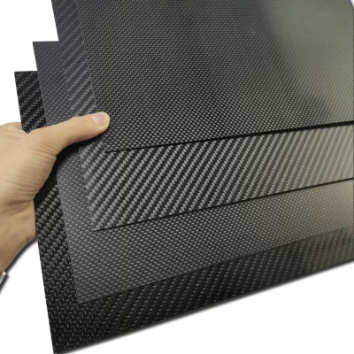 湿法手糊单面光碳纤维平板（经济聚酯树脂/碳纤维面板）
