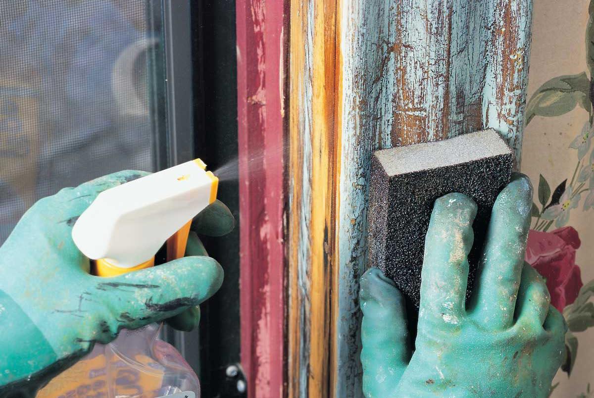 铁门油漆翻新要怎么清理旧漆？