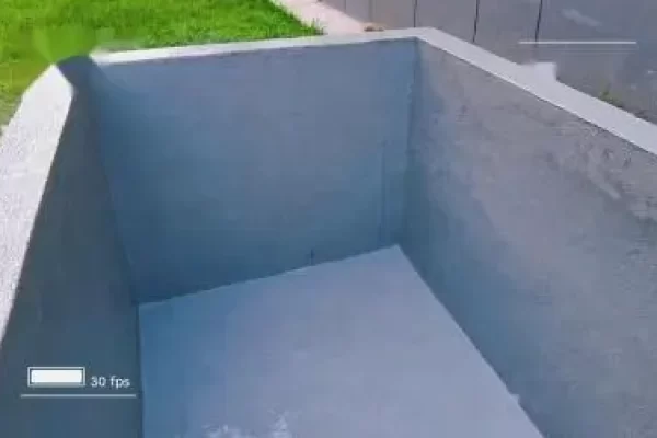 粉刷地下水池的步骤