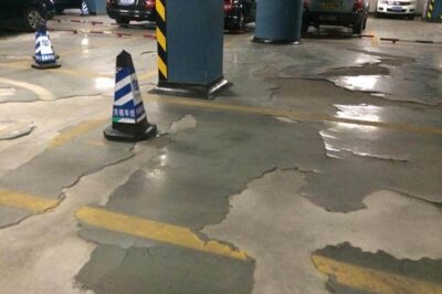 如何修复坑坑洼洼的车库地板？