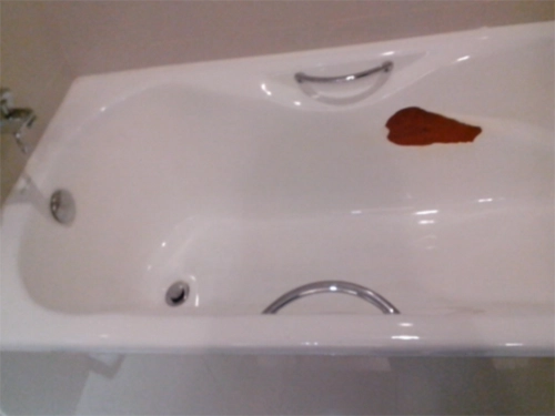浴缸表面剥落修复