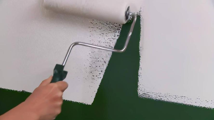 如何混合墙壁上的油漆不规则？
