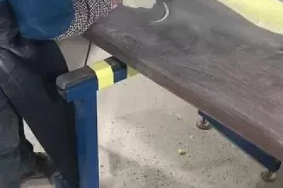 如何倒树脂桌？