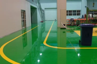 可以在环氧地坪上使用松溶胶吗？