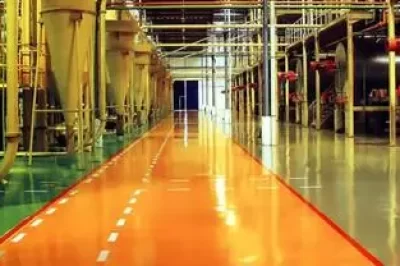 如何修复环氧树脂地板上的孔？