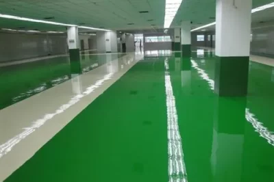 车库地坪涂刷环氧树脂前的准备工序