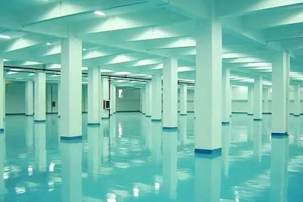 在环氧地坪上刷漆的步骤