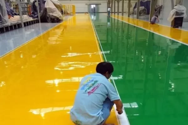 地下车库地面可以用环氧树脂吗？
