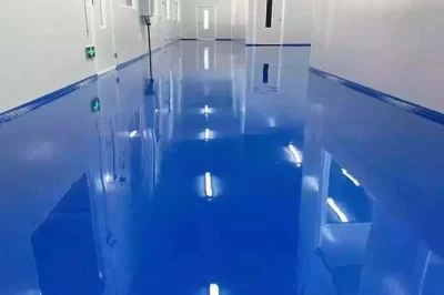 你可以在什么温度下给车库地板涂环氧树脂？