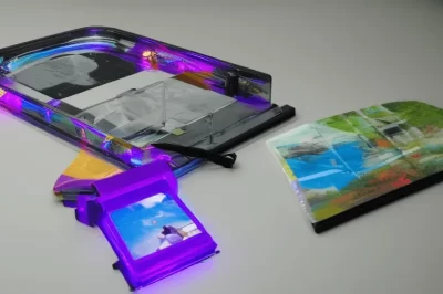 你能把层压照片放在树脂上吗？