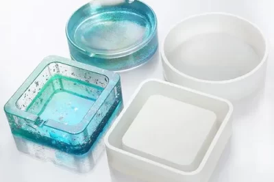 环氧树脂烟灰缸怎么贴贴纸？