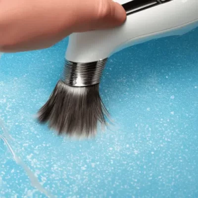 清洁环氧树脂粉尘