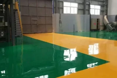 你能给木棚地板涂环氧树脂吗？