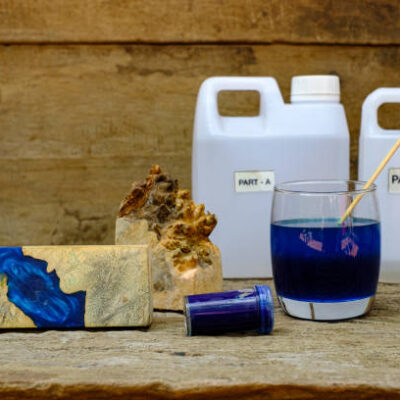 环氧树脂中悬挂物体