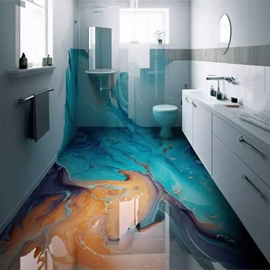 你能在淋浴地板上使用环氧树脂吗？