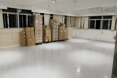 如何涂抹防锈发烟硫酸环氧车库地坪漆？