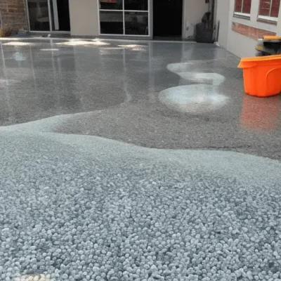 粘粘的环氧地坪怎么清洗？