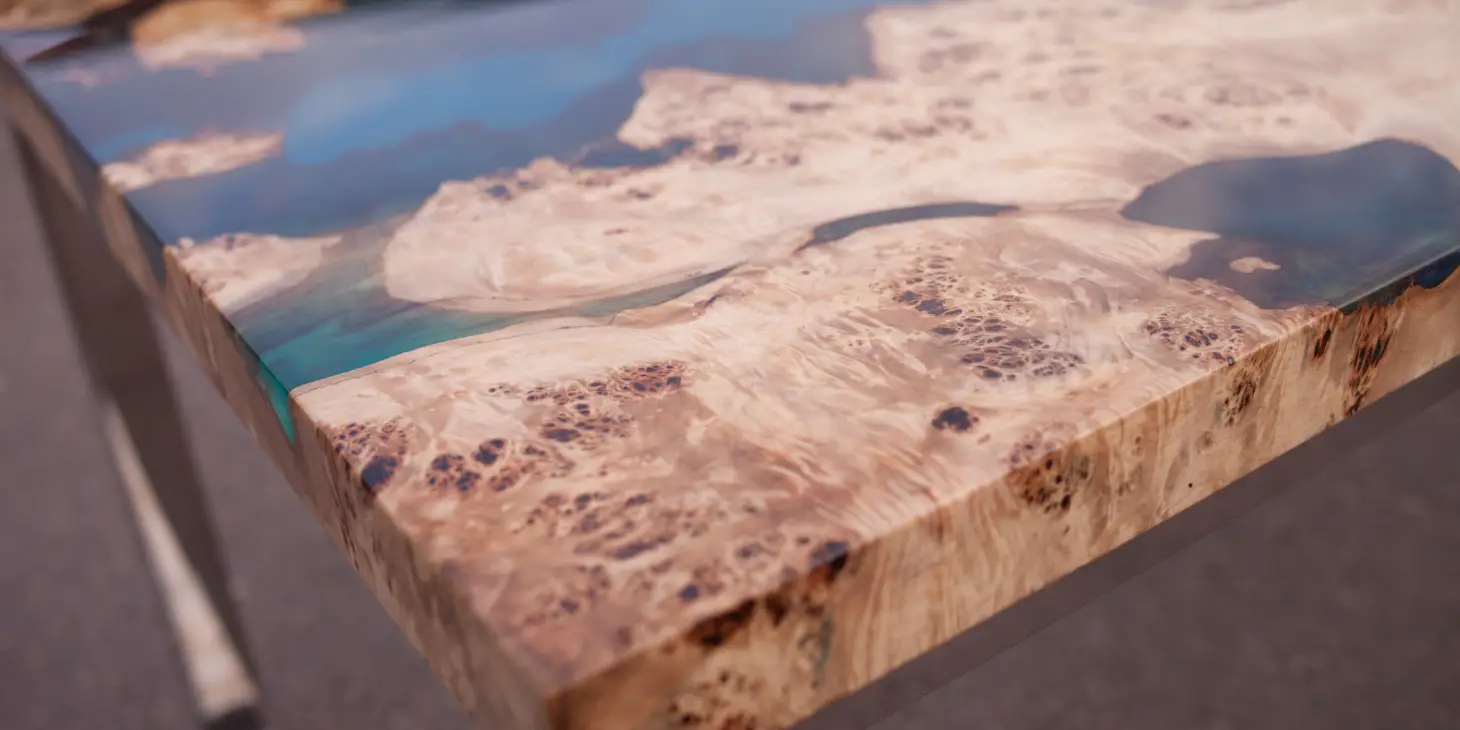 你能把环氧树脂涂在木地板上吗？