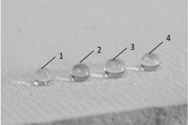 粘合剂或粘性物质是否能很好地粘附在疏水表面上？