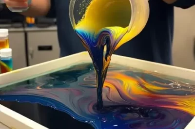 如何完成环氧树脂河台？