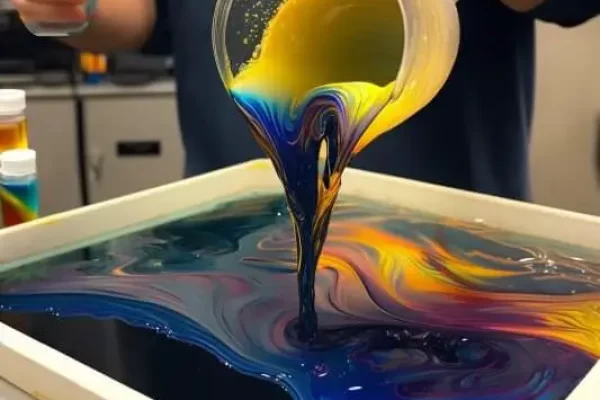 如何完成环氧树脂河台？