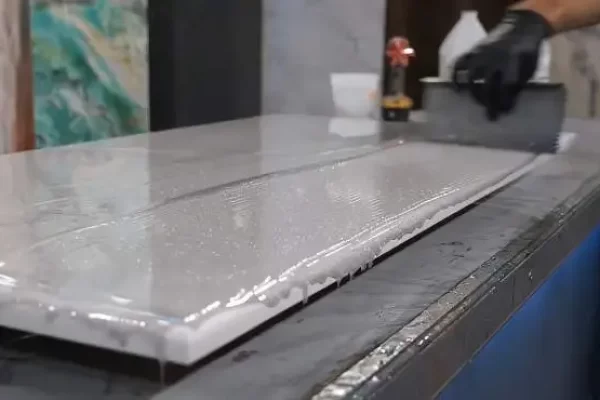 环氧树脂和玻璃纤维毡