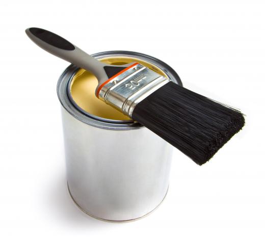 paint-can-and-paintbrush-isolated-on-white