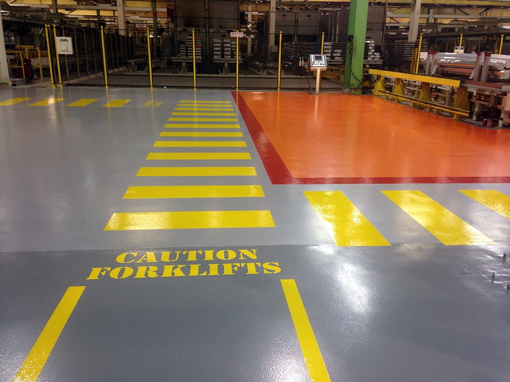 提高工业地板的安全性