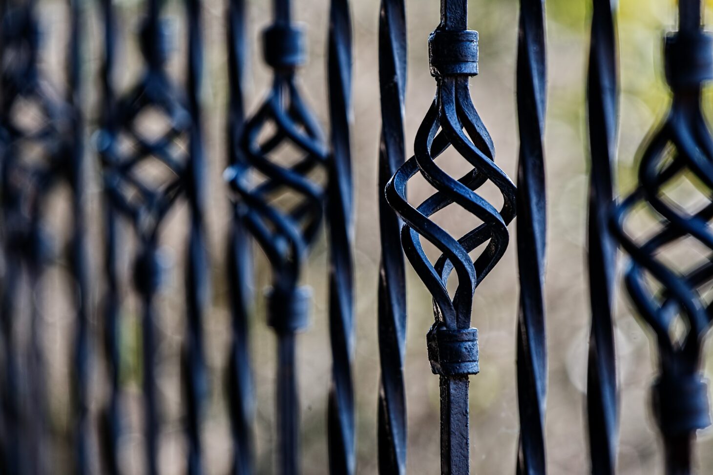 rusted-iron-railing
