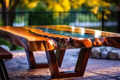 防风雨您的家具：在户外使用环氧树脂