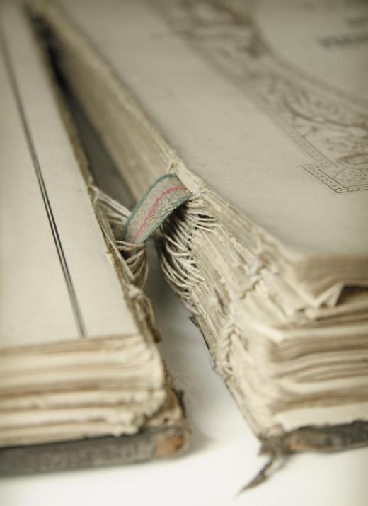 close-view-of-damaged-book-spine
