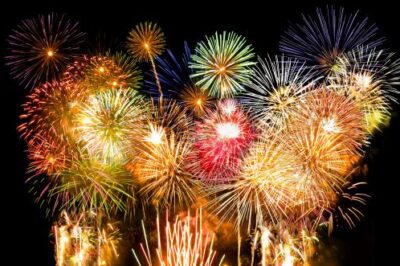 铝粉用于制作烟花表演。