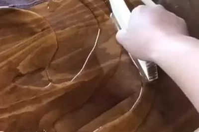 如何去除桌面上的环氧树脂？