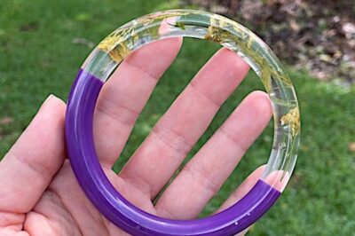 制作让人惊叹的树脂手镯