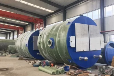 玻璃钢提升泵站结构