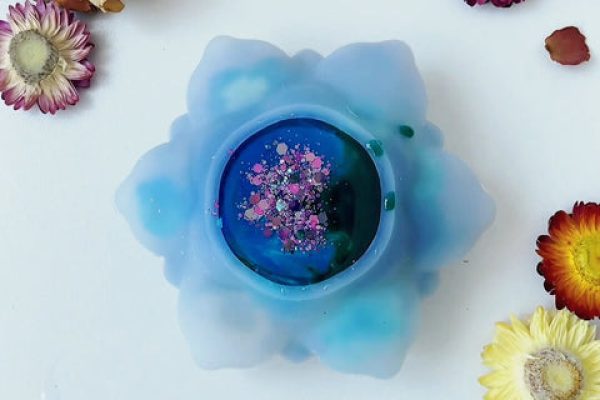 如何制作环氧树脂烛台