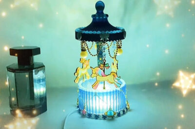 树脂灯旋转木马样式 - 分步教程