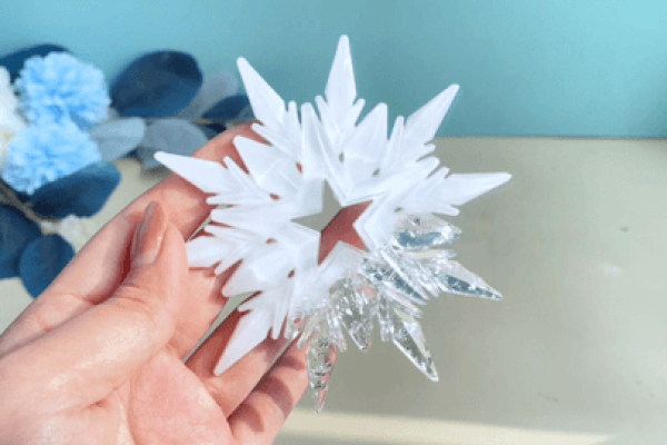 树脂雪花创意树脂初学者-循序渐进的教学