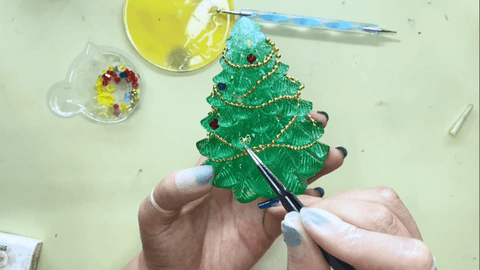 如何制作会发光的3D树脂圣诞树？ -26