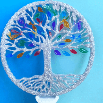 如何制作生命之树树脂艺术品？