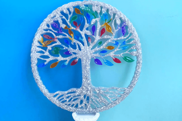 如何制作生命之树树脂艺术品？