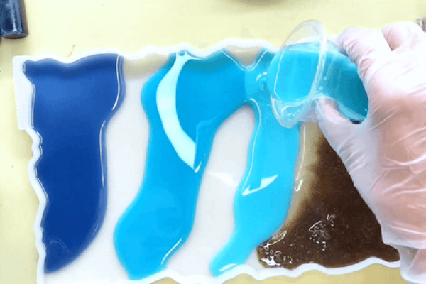 树脂托盘创意 - 分步说明